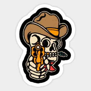 Cowboy Sticker